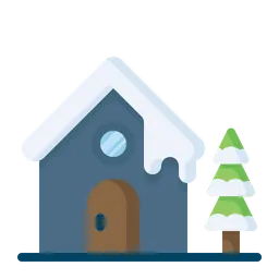 Free Casa de nieve  Icono
