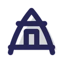 Free Casa triangular  Icono