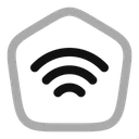 Free Angulo Wi Fi Domestico Wi Fi Domestico Casa Inteligente Ícone