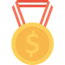 Free Cash Coin Currency Icon