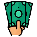Free Cash Money Hand Icon