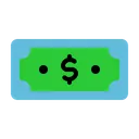 Free Cash Dollar Money Icon