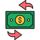 Free Cash Flow Money Money Flow Icon