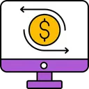 Free Asset Cash Flow Icon