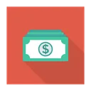 Free Cash Money Coins Icon