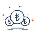 Free Cash Coin Currency Icon