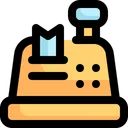 Free Cash Register Cash Box Shopping Store Icon