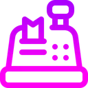 Free Cash Register Cash Box Shopping Store Icon