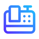 Free Cash Register Machine Store Icon