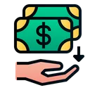 Free Cashback Money Dollar Icon