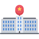 Free Casino Building Gambling Icon