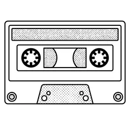 Free Cassette Tape Emoji Icon