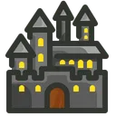 Free Castillo Horror Espeluznante Icono