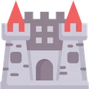 Free Castle Fortress Constructions Icon
