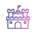 Free Castle Sand Fort Icon