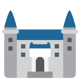 Free Castle Emoji Icon