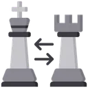 Free Castling King And Rook Switch King Icon