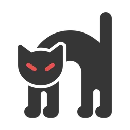 Cat icon illustration ai free download free download cat icon