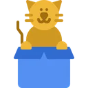 Free Cat box  Icon