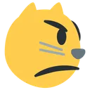 Free Cat Face Angry Icon