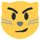 Free Cat Face Ironic Icon