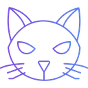 Free Animal Cat Cat Face Icon