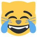 Free Cat Face Joy Icon