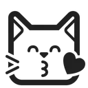 Free Cat High Contrast Icon