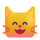 Free Cat With Smiling Icon