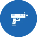 Free Caution Gun Safety Icon