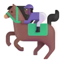 Free Corrida Cor Medio Escuro Ícone