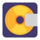 Free Disco Plano Icono