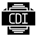 Free Cdi Fichier Type Icône