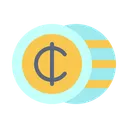 Free Cedi  Icon