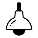 Free Fixture Lamp Lighting Icon