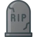 Free Cemetery Rip Grave Icon