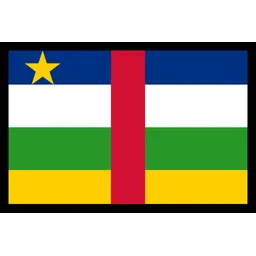 Free Central African Republic Flag Flag Icon