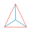 Free Centro Centroide Triangulo Ícone
