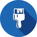 Free Pincel Trabajo Pintura Icono
