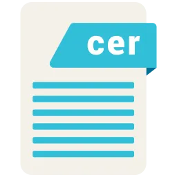 Free Cer file  Icon
