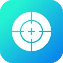 Free Cerchio Croce Pistola Icon