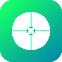 Free Cerchio Croce Pistola Icon