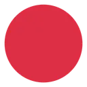 Free Cercle Geometrique Rouge Icône