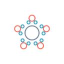 Free Science Cercle Taupe Icône