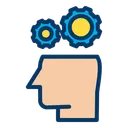 Free Cerebro Negocios Engranajes Icono