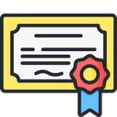 Free Certificado Premio Recompensa Ícone