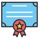 Free Certificat  Icon