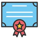 Free Certificat  Icon