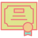 Free Certificate Certification Award Icon
