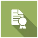 Free Certificate Diploma Document Icon